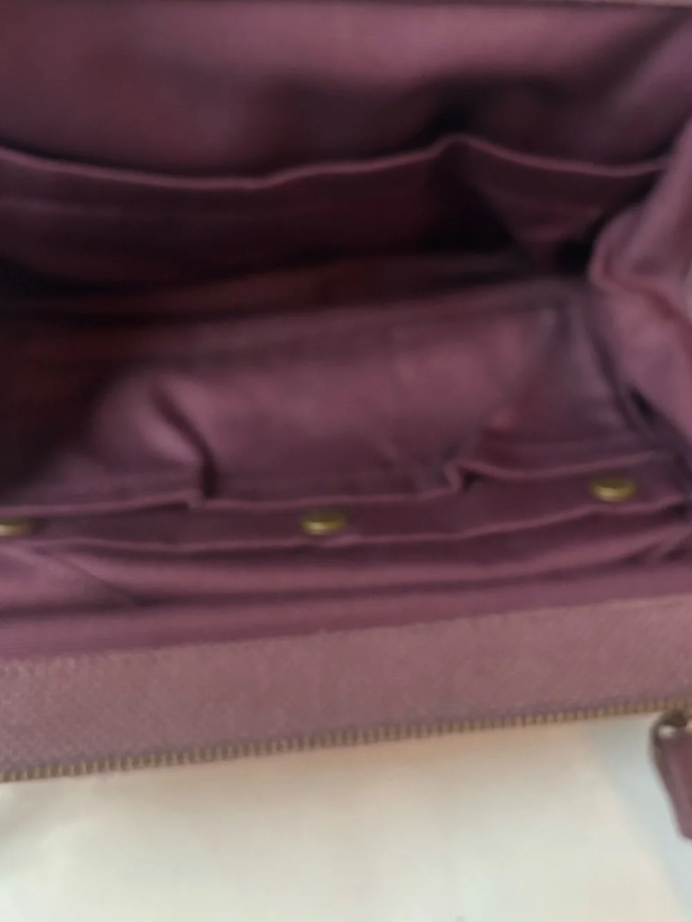 Petunia Pickle Bottom Cake Cameo Clutch Diaper Bag Plum Cream Damask Jacquard